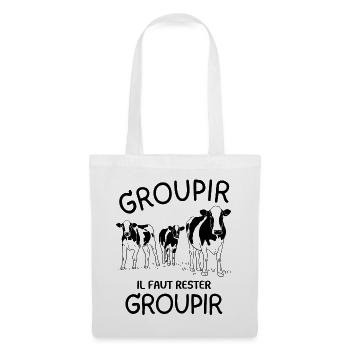 septième compagnie, 7ème compagnie, Chaudard - Sac en tissu - blanc - Devant