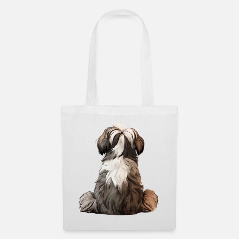 Shih Tzu - Stoffbeutel - Weiß