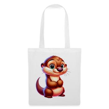 Otter - Stoffbeutel - Weiß - Vorne