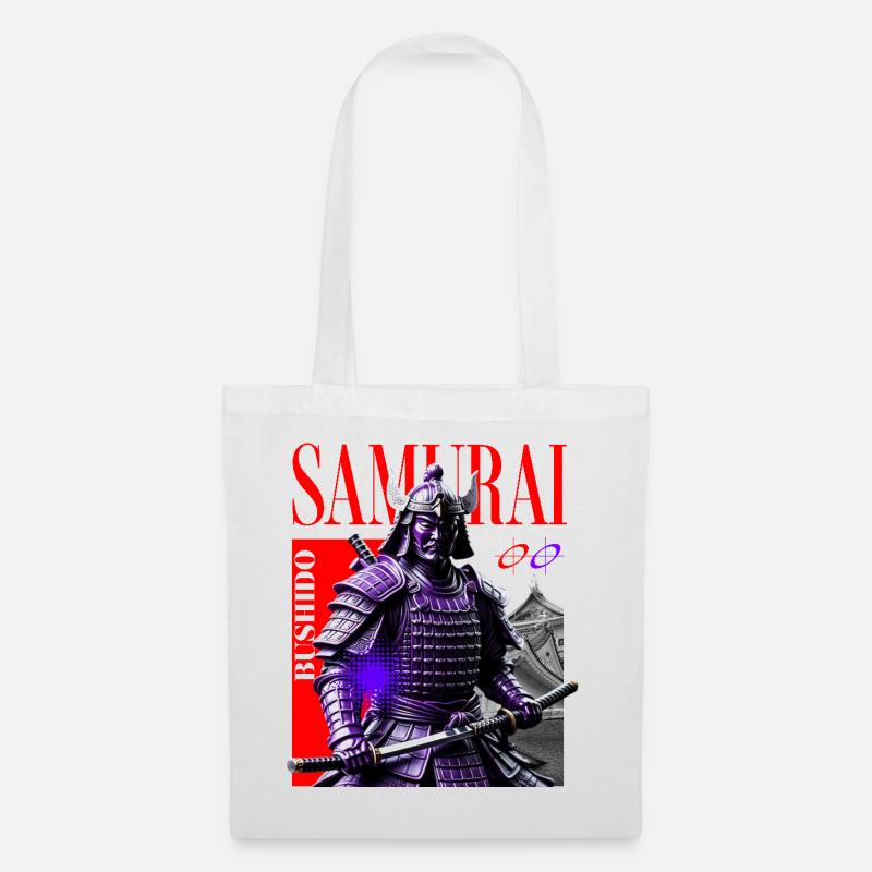 Dark Samurai - Tote Bag - white