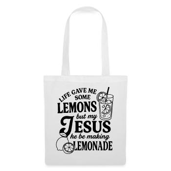 Life gave me lemons - Tote Bag - white - Front