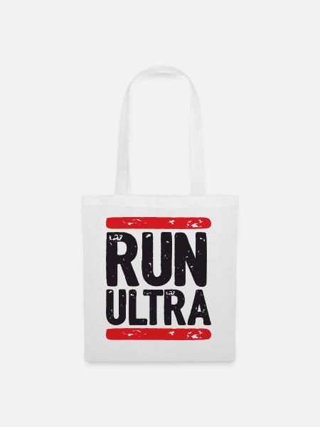 Lauf Ultra - Stoffbeutel - Weiß