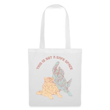 THIS IS NOT A SAFE SPACE - Tote Bag - white - Front