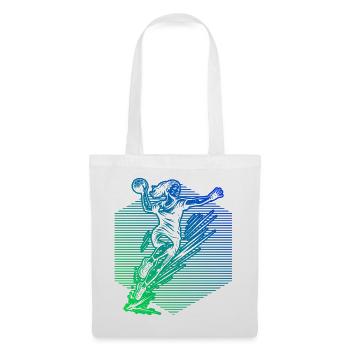 Handball Illustration für Handball fuer Frauen - Stoffbeutel - Weiß - Vorne