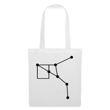 Constellation Geometry Lines - Tote Bag - white - Front