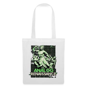 Renaissance analogique - Sac en tissu - blanc - Devant
