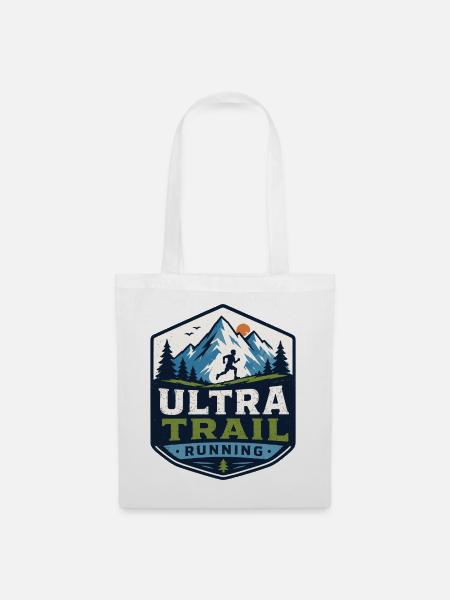 Ultra-Trailrunning - Stoffbeutel - Weiß