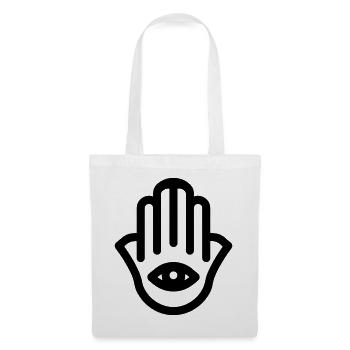 hand of Fatma Hamsa - Tote Bag - white - Front