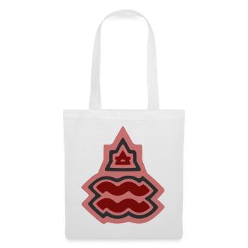 Zodiac Tribal Aquarius and Air - Tote Bag - white - Front