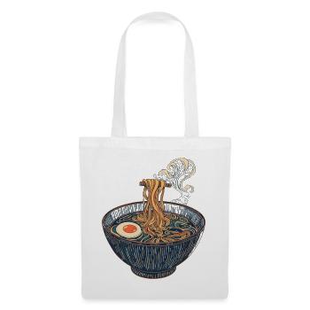 Slurping expressly allowed - Tote Bag - white - Front