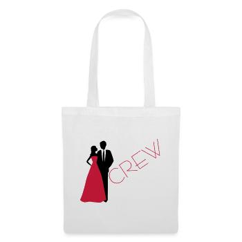 Braut Crew Hochzeit Bräutigam - Stoffbeutel - Weiß - Vorne