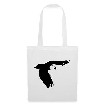 Raubvogel - Adler - Eagle - Tote Bag - white - Front