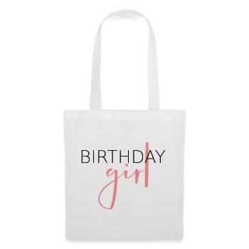 Birthday girl - birthday child gift idea - Tote Bag - white - Front