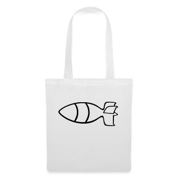 bide - Sac en tissu - blanc - Devant