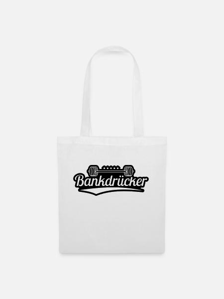 bankdruecker_gu1 - Stoffbeutel - Weiß