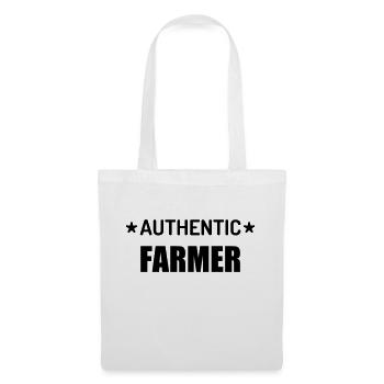 Landwirt / Bauer / Landwirtschaft / Traktor - Stoffbeutel - Weiß - Vorne