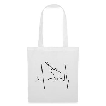 Guitar Print Design - Tote Bag - white - Front