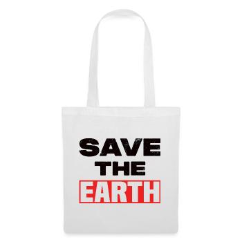 Save The Earth - Tote Bag - white - Front