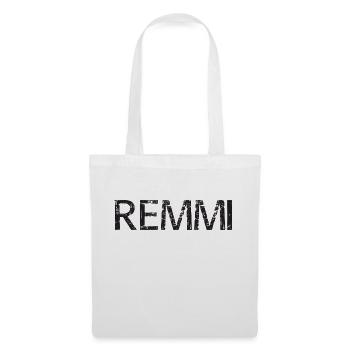 REMMI | Remmi-Demmi | Partnerlook - Stoffbeutel - Weiß - Vorne