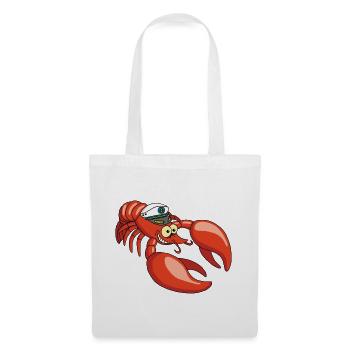 Lobster Captain - Tote Bag - white - Front