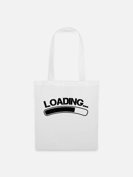 Loading - Stoffbeutel - Weiß