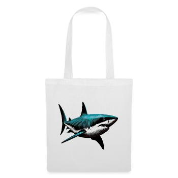 Shark - Tote Bag - white - Front