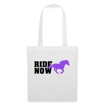 Roulez maintenant - Sac en tissu - blanc - Devant