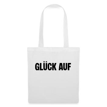 Glueck auf Hammer Erzgebirge - Stoffbeutel - Weiß - Vorne