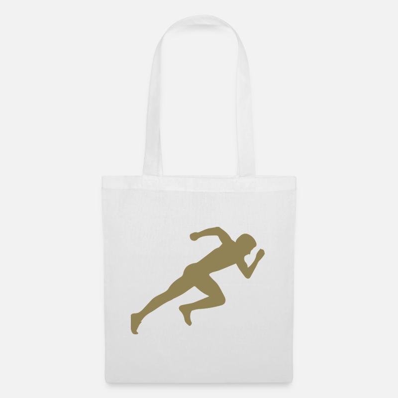 Silhouette minimaliste Sprinter Sprint - Sac en tissu - blanc