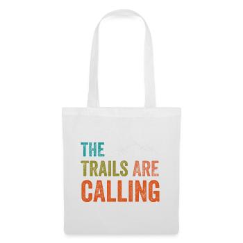 Les sentiers vous appellent - Sac en tissu - blanc - Devant