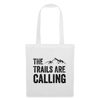 Les sentiers vous appellent - Sac en tissu - blanc - Devant