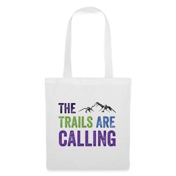Les sentiers vous appellent - Sac en tissu - blanc - Devant