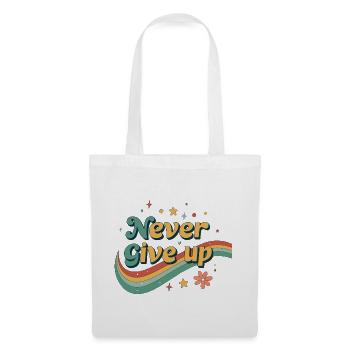Rainbow Retro Perseverance - Tote Bag - white - Front