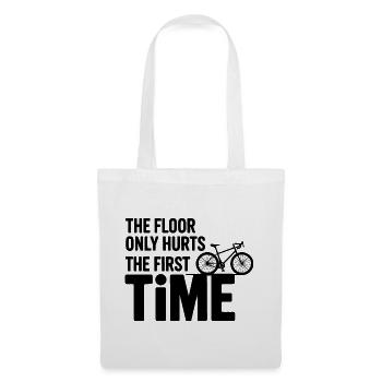 Un sol de cyclisme artistique ne fait que mal à la première fois professionnel - Sac en tissu - blanc - Devant