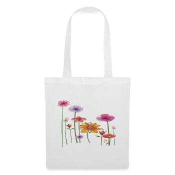 Colorful Wildflowers - Tote Bag - white - Front