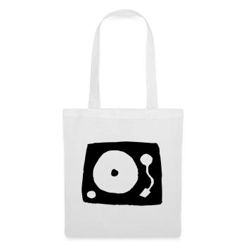 Record player - Tote Bag - white - Front