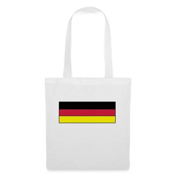 deutschlandweltmeisterklein - Stoffbeutel - Weiß - Vorne