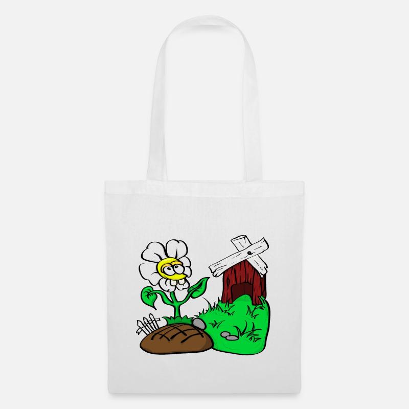 Gänseblümchen - Stoffbeutel - Weiß