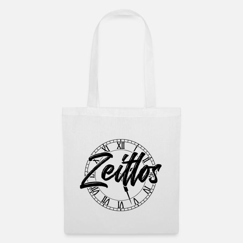 Zeitlos - Stoffbeutel - Weiß