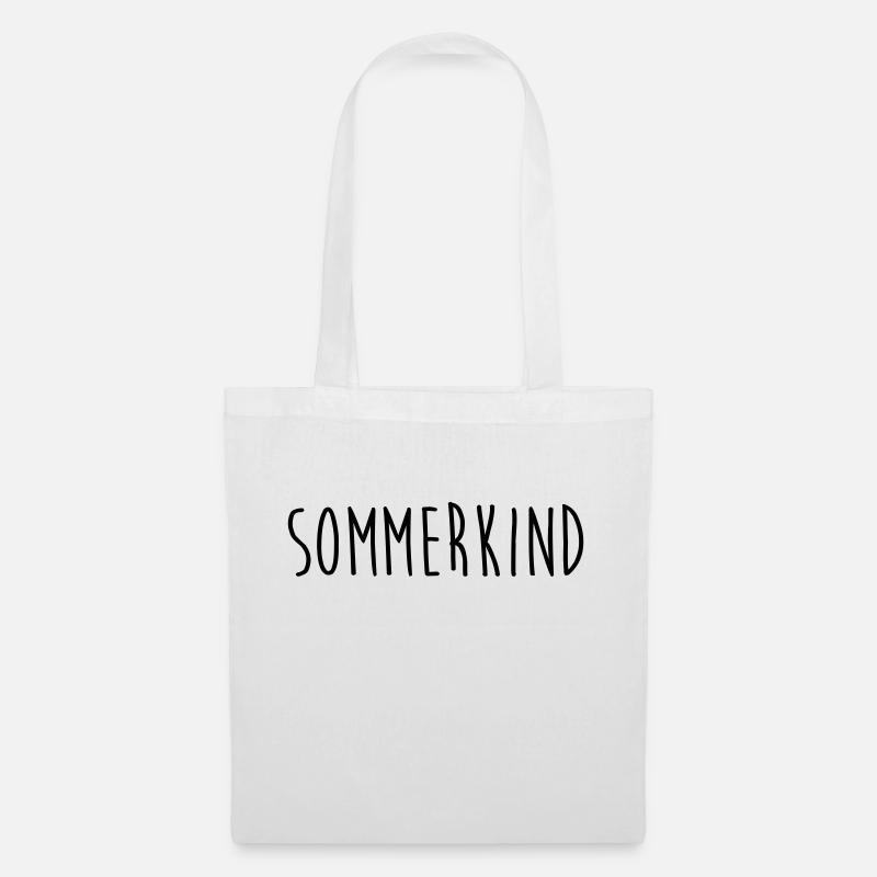 S0MMERKIND Turnbeutel - Stoffbeutel - Weiß