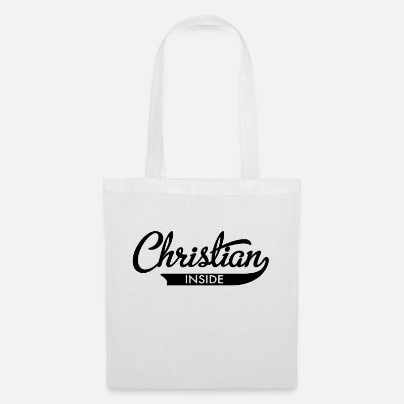 chrétien - Sac en tissu - blanc