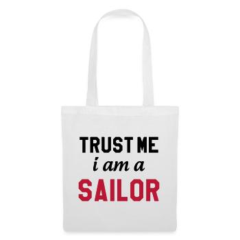 Trust me I am a Sailor - Sac en tissu - blanc - Devant