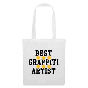 Graffiti / Tag / Writer / Street Art - Sac en tissu - blanc - Devant