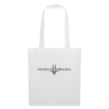 NEOFELIS LOGO NAME BLACK - Tote Bag - white - Front