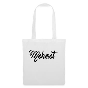 Mehmet - Stoffbeutel - Weiß - Vorne