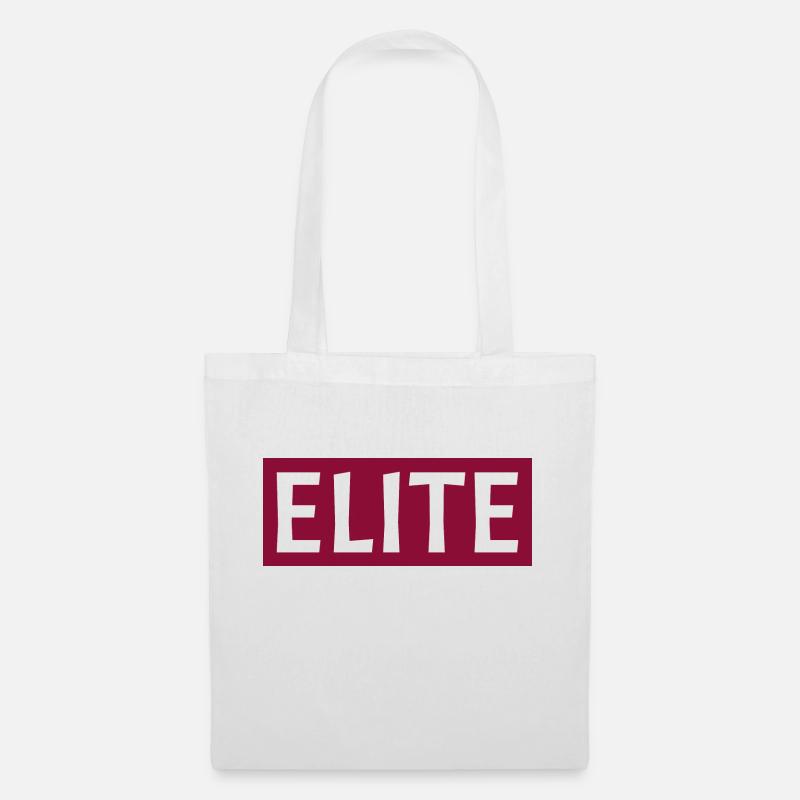 elite - Stoffbeutel - Weiß