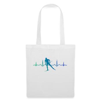 Men's Cross-Country Classic Cross-Country Skiing Klassisc - Tote Bag - white - Front