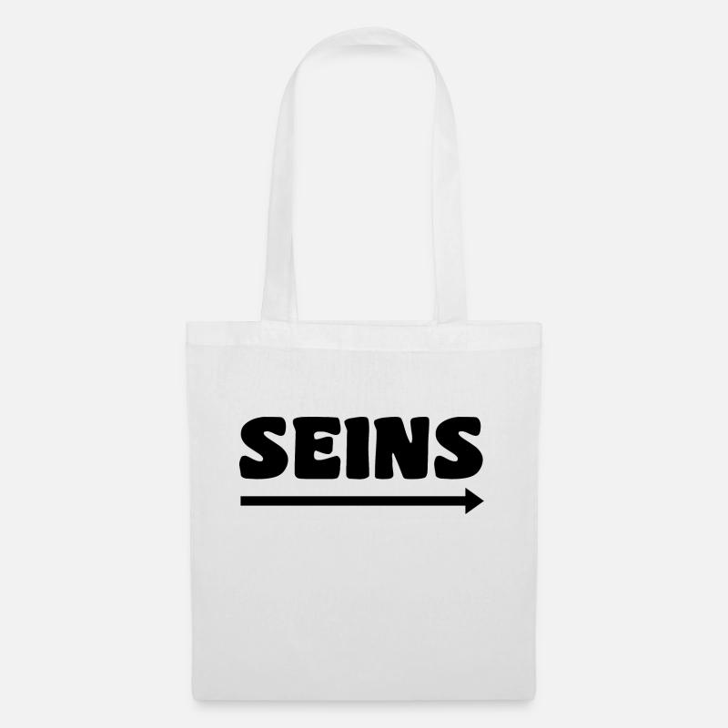 SEINS RECHTS - Stoffbeutel - Weiß
