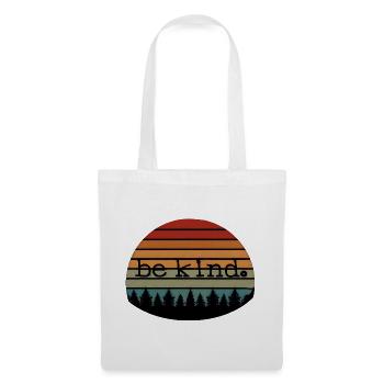 etre gentil - Sac en tissu - blanc - Devant