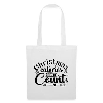 Christmas Calories don't count Weihnachten - Tote Bag - white - Front